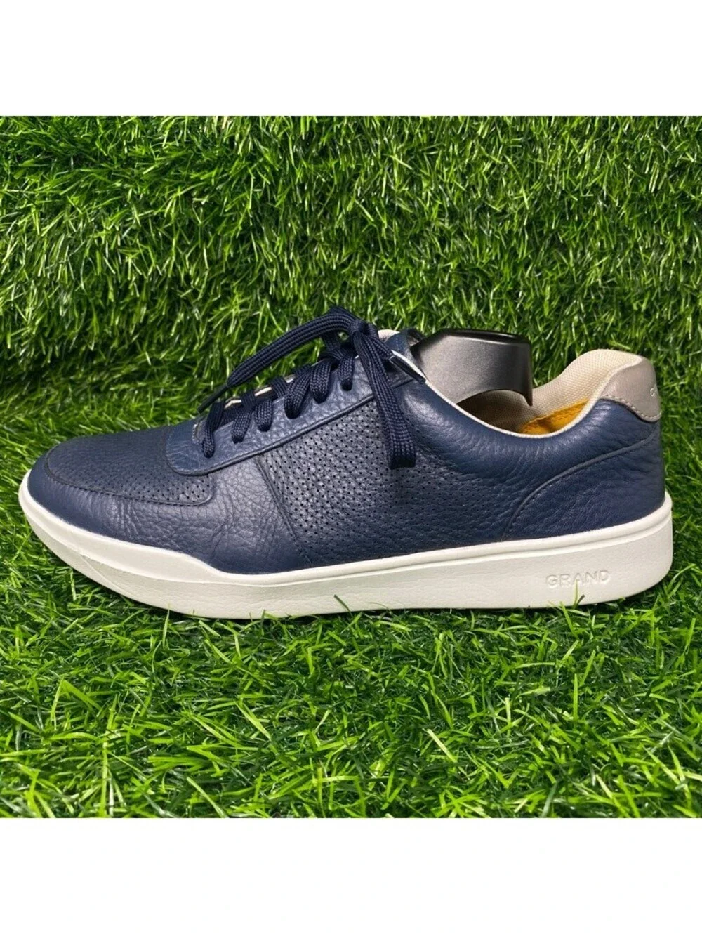 Cole Haan Grand Crosscourt Modern Perforated Leather Sneaker Men's Size 9M 2223
